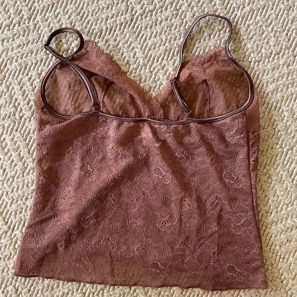 NWOT Victoria’s Secret Floral Lace Camisole - S - Picture 2 of 7